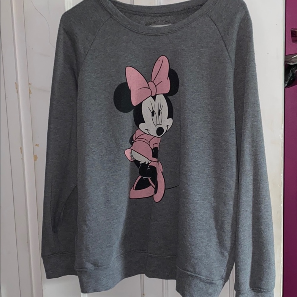 Long Sleeved Disney Pull over Sweater